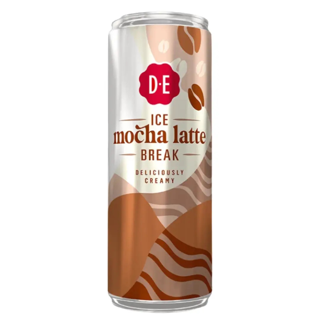 Напій молочний з кавою Douwe Egberts Ice Mocha Latte break 0.25 л з/б